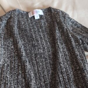 COPY - Black And White Tweed  Sariah Sweater